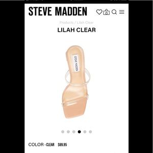 Steve Madden - LILAH CLEAR